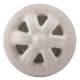 White Ceramic Flower Cabinet Knobs Online